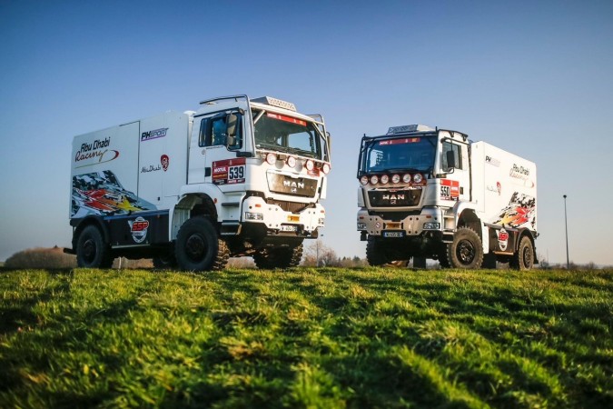 Un camion tout-terrain, un équipage expérimenté, une logistique optimisée